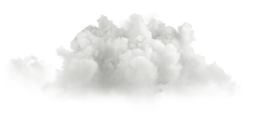 Poster - Fluffy clouds creativity free shapes cut out backgrounds 3d illustration png