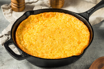 Wall Mural - Thanksgiving Corn Bread Casserole Pudding