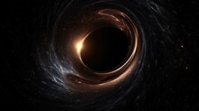 Black Hole In The Galaxy, Black Hole System. Deep Space Black Hole. Singularity Of Massive Black Hole. 
