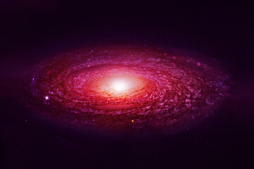Wall Mural - a distant galaxy. elements of this image furnished by nasa