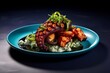 smoky and tender Char-grilled octopus, grilled octopus