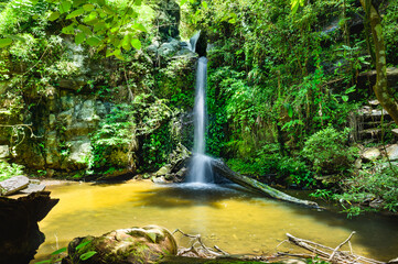 Poster - Monthatharn Waterfall in Chiang Mai Province