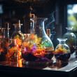 Experiment for biotechnology with chemistry science