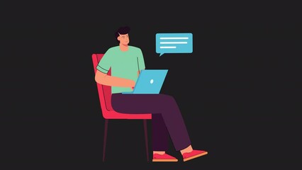 2D Character Talking Online On Alpha 4K