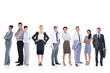 © vectorfusionart - Digital png photo of diverse business people standing on transparent background