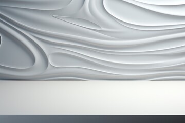 Canvas Print - Abstract Tranquility Tile Texture for Modern Wallpaper Generative AI