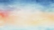 © fledermausstudio - watercolor painting of abstract ocean horizon sunset background template