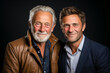 © robert - An older mature senior same sex male couple