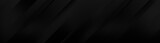Fototapeta Desenie - Black luxury background with grey shadow diagonal stripes. Dark elegant dynamic abstract BG. Trendy geometric neumorphism. Universal minimal 3d sale modern backdrop. Amazing deluxe business template