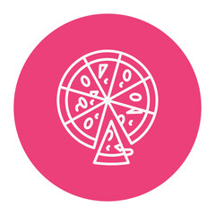 Sticker - Pizza Icon