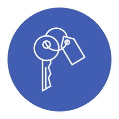 Sticker - Room Key Icon