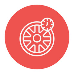 Sticker - Tyre Pressure Icon