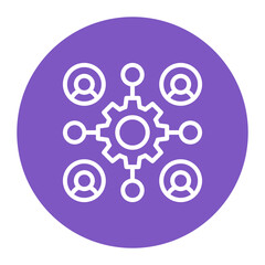 Poster - Teamwork Icon