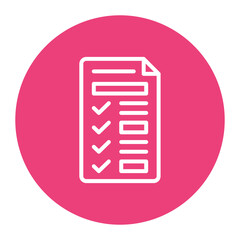 Poster - Tasks Checklist Icon