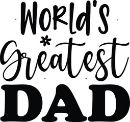 Wall Mural - world's greatest dad