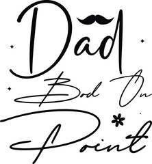 Wall Mural - dad bod on point