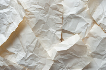 Wall Mural - crumpled paper background