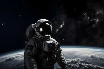 astronaut in space