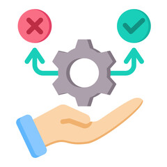 Sticker - Decision Support Icon