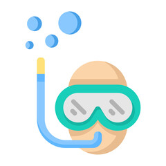 Sticker - Diving Icon