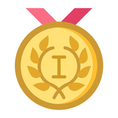 Sticker - Gold Medal Icon