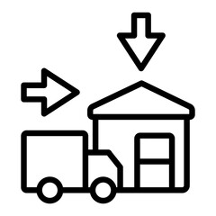 Sticker - Inbound Logistics Icon