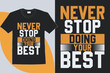 motivational t-shirt design vector file