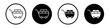 Raw material icon set. industry charcoal cart vector symbol. mine coal trolley icon in black filled and outlined