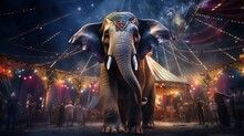  Charismatic Elephant Easily Predicts Future, Using Circus Magic, Which Gave Him Reputation Of Great Animal Magician