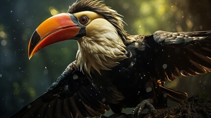 Thailands forests serve as a nesting haven for hornb