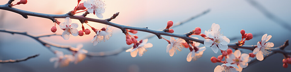 Canvas Print - cherry blossom branch
