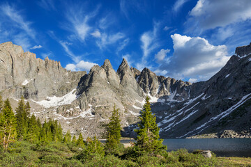 Canvas Print - Wind river range