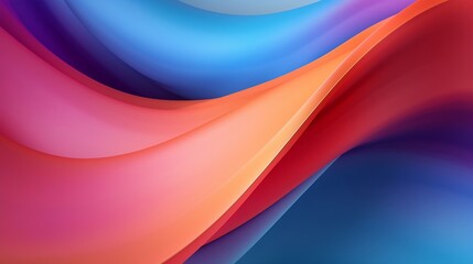 Poster - abstract colorful gradient background for design as banner, ads, and presentation concept : Generative AI
