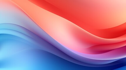 Poster - abstract colorful gradient background for design as banner, ads, and presentation concept : Generative AI