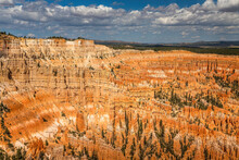 Scenic View Over The Amphitheater In The Bryce Canyon National Park, USA