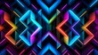 © Abas - neon patterns - geometry, background, wallpaper