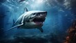 Majestic Predator: Shark's Submerged Realm