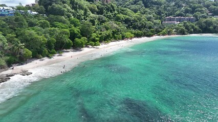 Wall Mural - Pristine Beaches and Breathtaking Wildlife: Exploring the Natural Wonders of Punta Leona, Costa Rica.