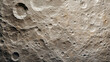 Moon surface as seen from space. 
Closeup view of moons craters. 