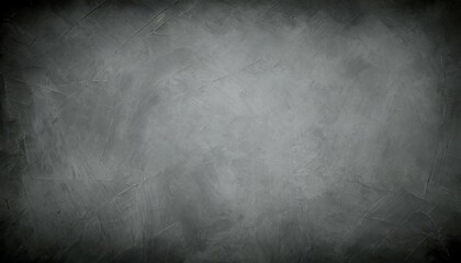 Wall Mural - grunge gray background or texture with dark vignette borders