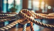 © Marko - teamwork concept as a business metaphor for joining a partnership synergy and cohesion as diverse ropes connected together in interdependence