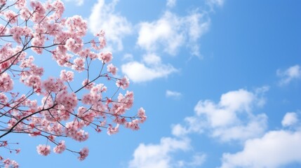 Beautiful flowering of cherry tree UHd wallpaper