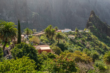 Wall Mural - Landscape of the Masca valley in Tenerife, Canary island, Spain
