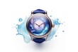 Watch icon on white background 