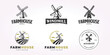 windmill logo design bundle, wind energy illustration vector set, farmhouse icon emblem bundle