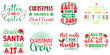 © David - Christmas and Winter Quotes Bundle Christmas Vector Illustration for Icon, Bookmark, Book Cover