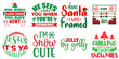 Christmas Festival and Winter Holiday Phrase Set Christmas Vector Illustration for Packaging, Announcement, Social Media Post