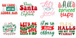 © David - Christmas and Winter Calligraphic Lettering Set Retro Christmas Vector Illustration for Postcard, Announcement, Greeting Card