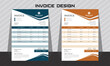 © Tareq Mahmud - corporate modern professional business invoice template design.