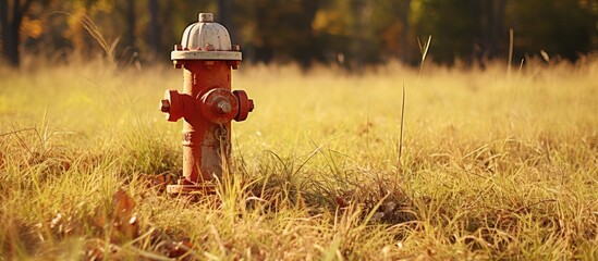 Historic hydrant in grass - Kingston precincts in Canberra.